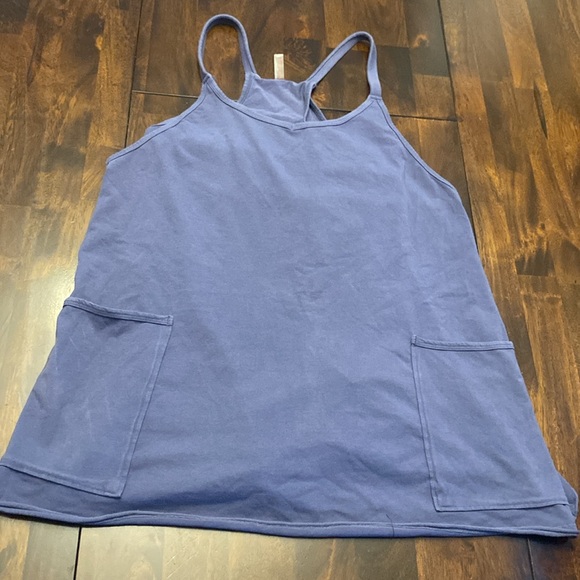 NWOT Free People Movement Hot Shot Mini Dress “Blue Indigo “ Small - Picture 2 of 6